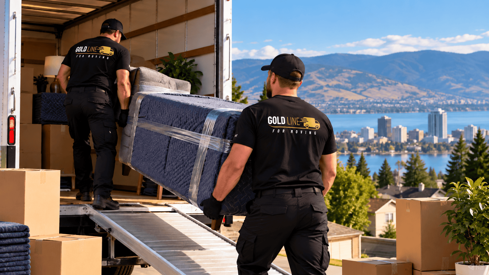 Moving furniture Vancouver to Kelowna